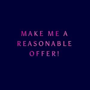 Reasonable offers accepted!